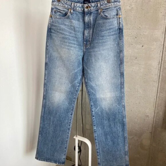 KHAITE Light Blue Danielle Jeans - Picture 1 of 6